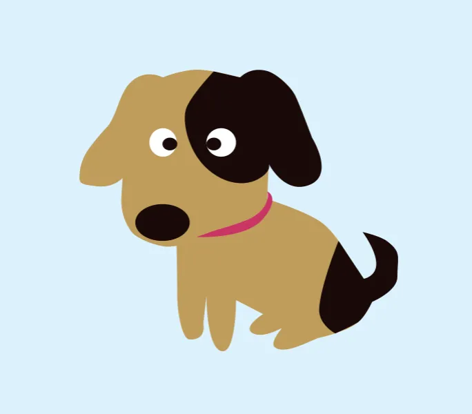 おじさんの犬